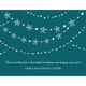 Garland of Stars Flat Holiday Cards Image 3 of 5